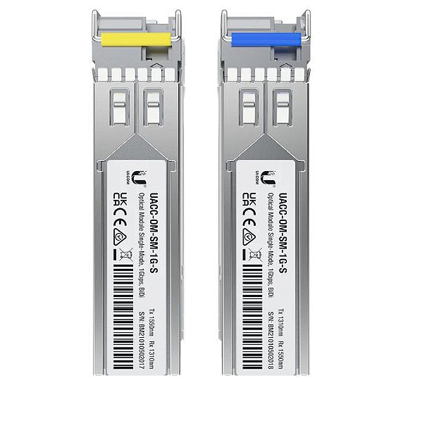 Ubiquiti UACC-OM-SM-1G-S-2-PACK SFP 1.25G 3km LC BIDI 1310-1550N