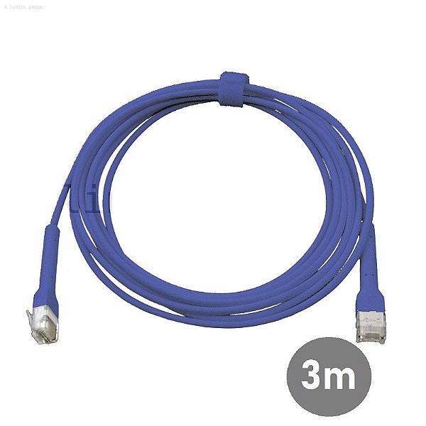 Ubiquiti U-CABLE-PATCH-3M-RJ45-BL UNIFI Cabo Ethernet 3M Azul