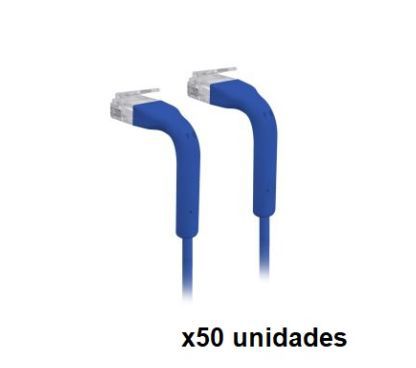 Ubiquiti UC-Patch-RJ45-BL-50PACK UniFi  Cabo Patch 10CM Azul