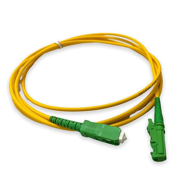 Patch Cord E2000-APC SC-APC Single Mode SX 3.0MM 2M LSZH