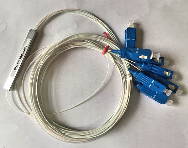 Splitter 1x6 0.9MM 1.5M SC-UPC PLC