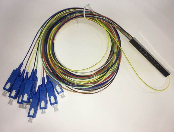 Splitter 1x8 0.9MM 1.5M SC-UPC PLC Color