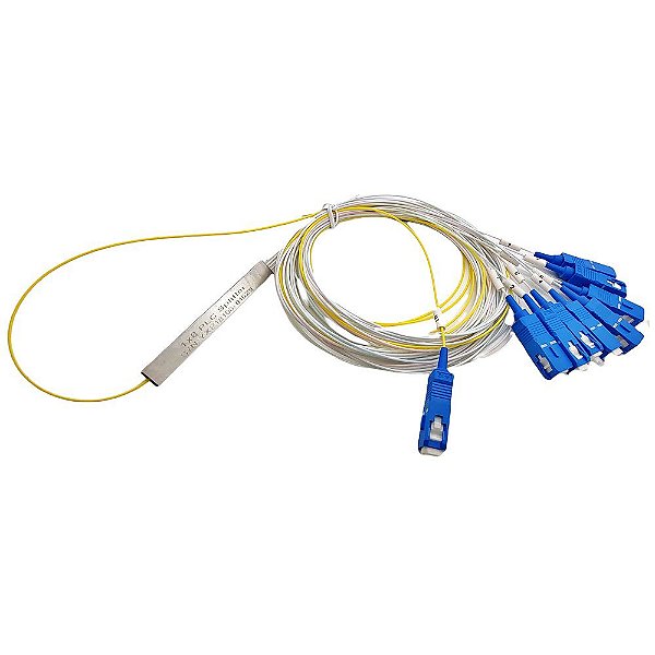 Splitter 1x8 0.9MM 1.5M SC-UPC PLC