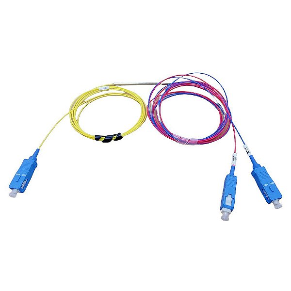 Splitter 1x2 20-80% 0.9MM 1.5M SC-UPC FBT