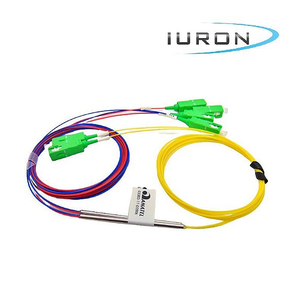 Splitter 1x2 40-60% 0.9MM 1.0M SC-APC