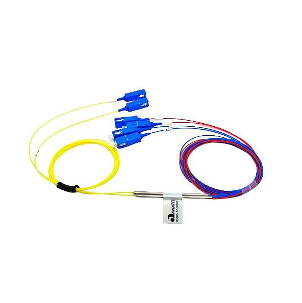 Splitter 1x2 10-90% 0.9MM 1.0M SC-UPC PLC