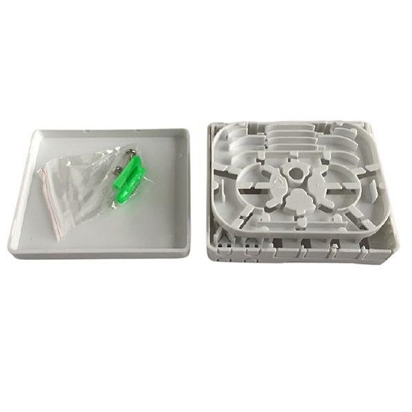 Caixa de Atendimento Óptico 4 Portas JZ-1426-4T sem Conectores