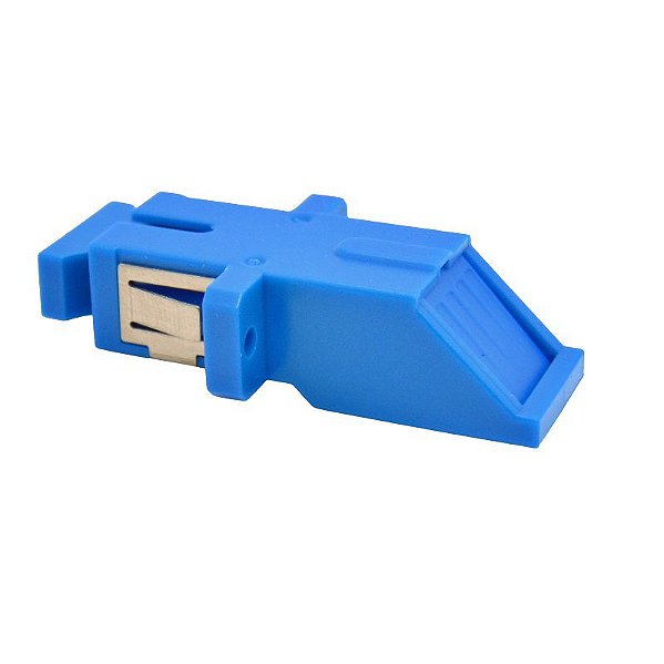 Acoplador Adaptador SC-UPC Simplex Push Azul JZ-7001-3