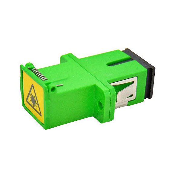 Acoplador Adaptador SC-APC Simplex Verde JZ-7002-2P