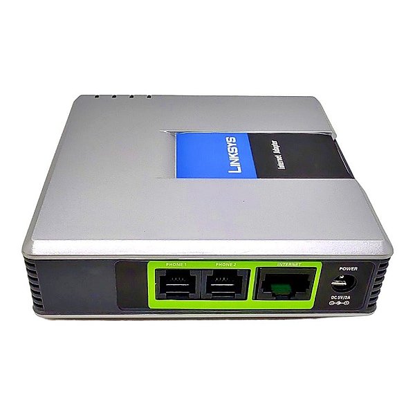VoIP ATA Linksys PAP2T-NA 2 Portas