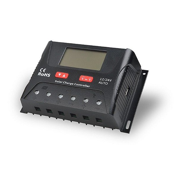 Controlador Solar PWM 50A 12V/24V SR-HP2450