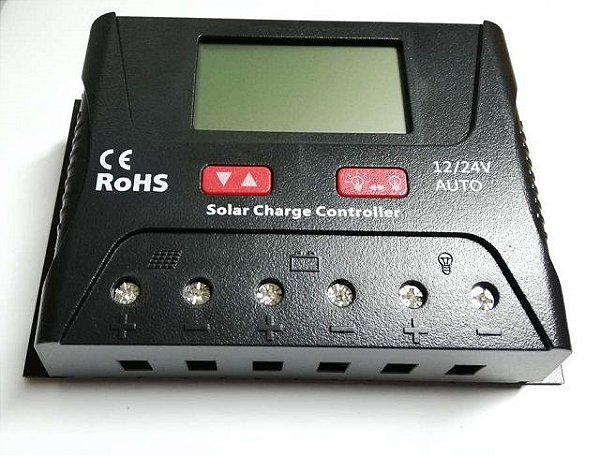 Controlador Solar PWM 40A  12V/24V SR-HP2440