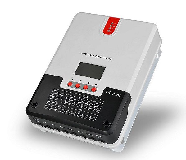Controlador Solar MPPT 60A 12V/24V/36V/48V SR-ML4860