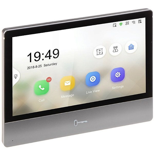 Interfone IP Hikvision Monitor Touch WiFi DS-KH8350-WTE1