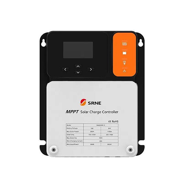 Controlador Solar MPPT 40A 12V/24V MA2440N15