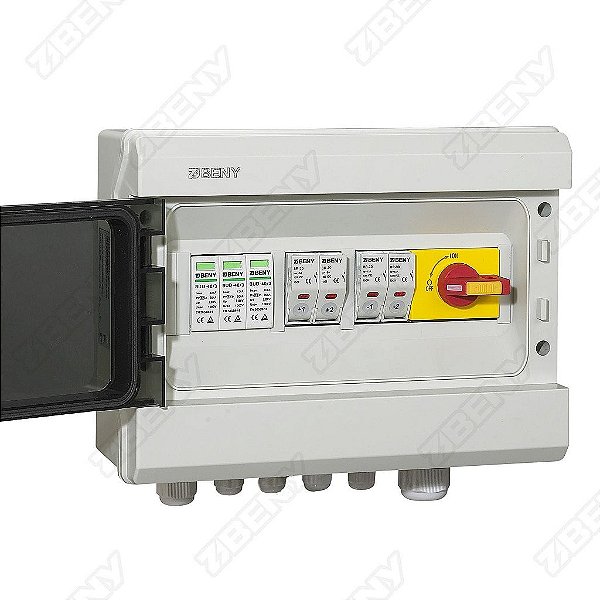Caixa Box Solar 1 Corda BHS-1 Policarbonato