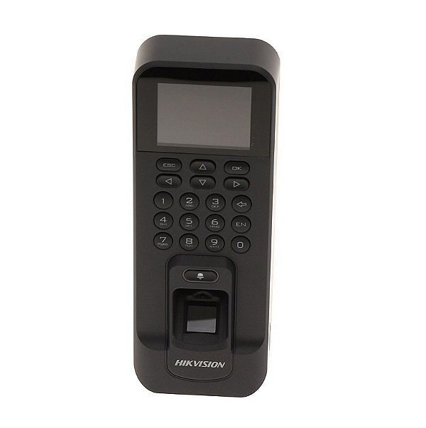 Leitor Biométrico Digital Hikvision K1T804BMF Cartão Ponto