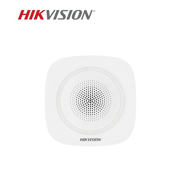 Alarme Interno de Incêndio Sirene Hikvision WiFi DS-PS1-I-WB