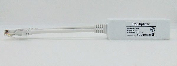 PoE Splitter 12V 1A Active HI-P05-D 10/100M 802.3AF