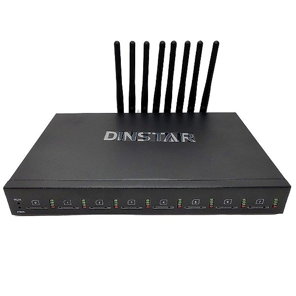 Gateway GOIP-08 UC2000-VE-8T-V114 GSM 8 LTE Dinstar