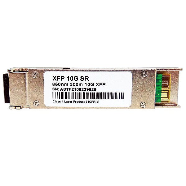 Módulo XFP 10G SR 300M LC Duplex 850NM MMF