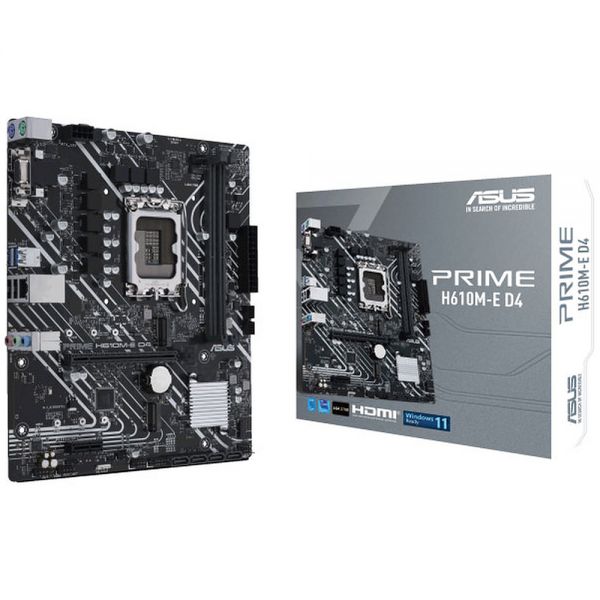 Placa Mãe Asus Prime H610M-E Lga 1700 Ddr4