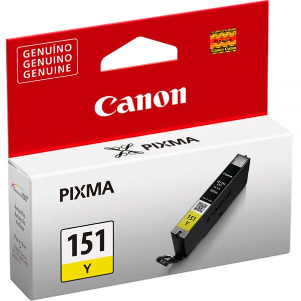 Cartucho De Tinta Canon Cli-151 - Amarelo