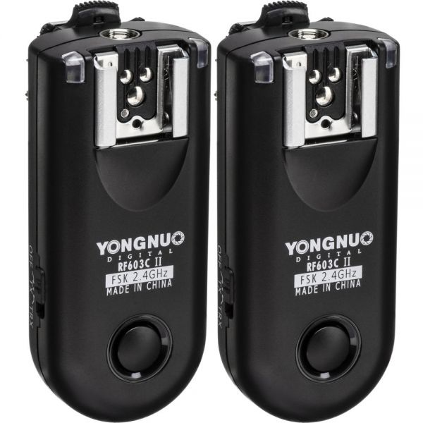 Rádio Flash Yongnuo RF603C II para Canon