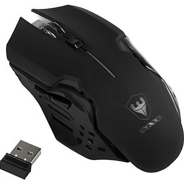 Mouse Sem fio Satellite A-901G USB - Preto