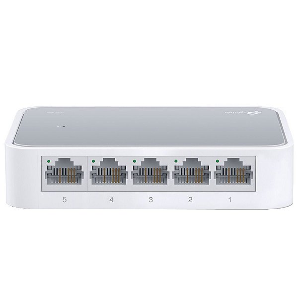 Switch Ethernet TP-Link TL-SF1005D 5 Portas 10/100Mbps