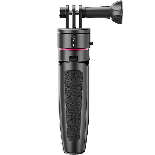 Mini Tripé Ulanzi Go Quick II 2 em 1 para Câmera de Ação - Preto