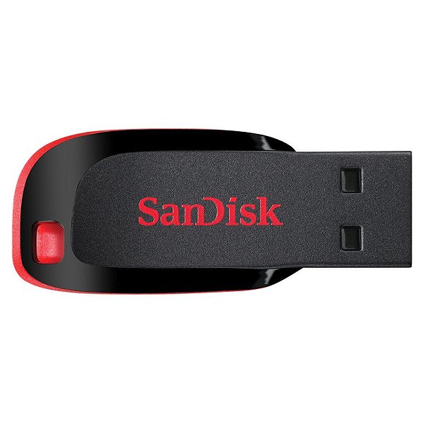 Pendrive SanDisk Z50 Cruzer Blade 32 GB - Preto