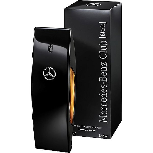 Perfume Mercedes-Benz Club Black EDT - Masculino 100mL