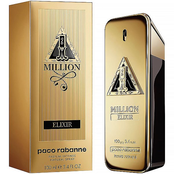 Perfume Paco Rabanne 1 Million Elixir Parfum Intense - Masculino 100mL