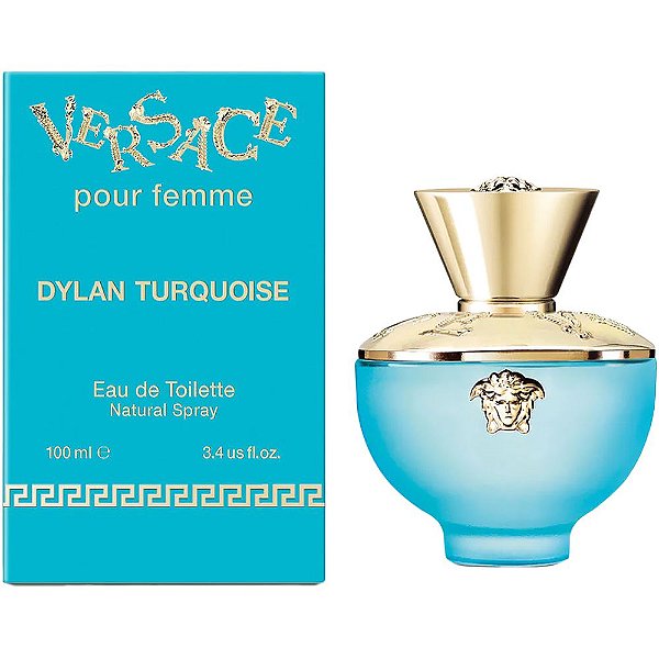 Perfume Versace Dylan Turquoise EDT - Feminino 100mL