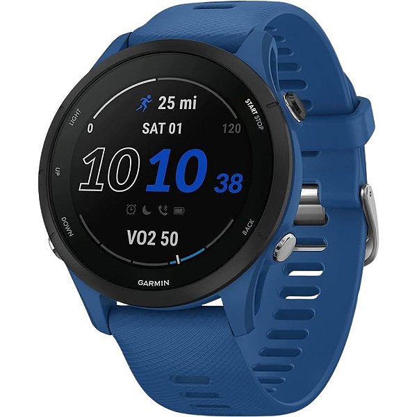 Relógio Smartwatch Garmin Forerunner 255 - Tidal Blue (010-02641-11)