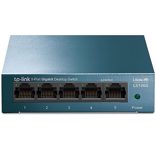 Switch Ethernet TP-Link LS105G 5 Puertos 10/100/1000Mbps