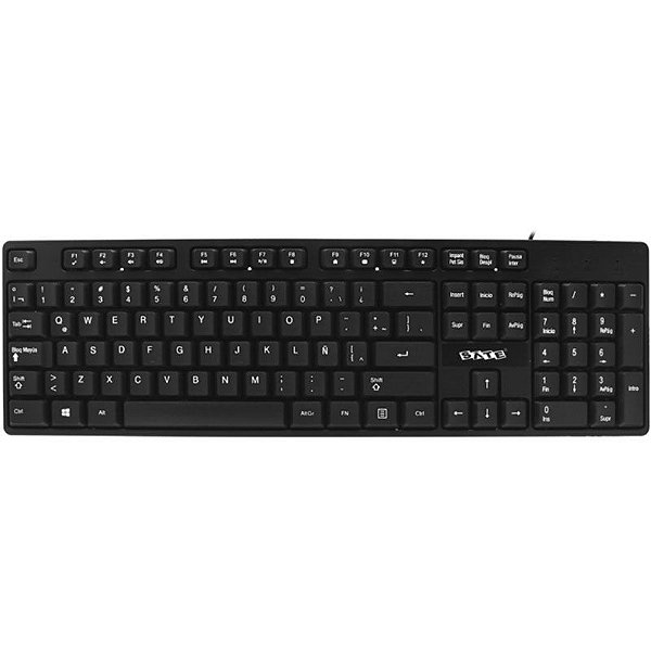 Teclado Satellite AK-922 USB - Preto (Espanhol)