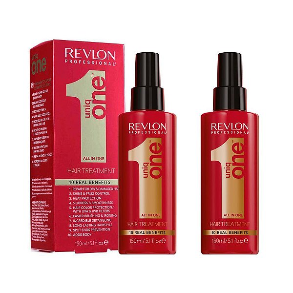 Tratamento Revlon Uniq One All In One Red - 150mL 2 unidades