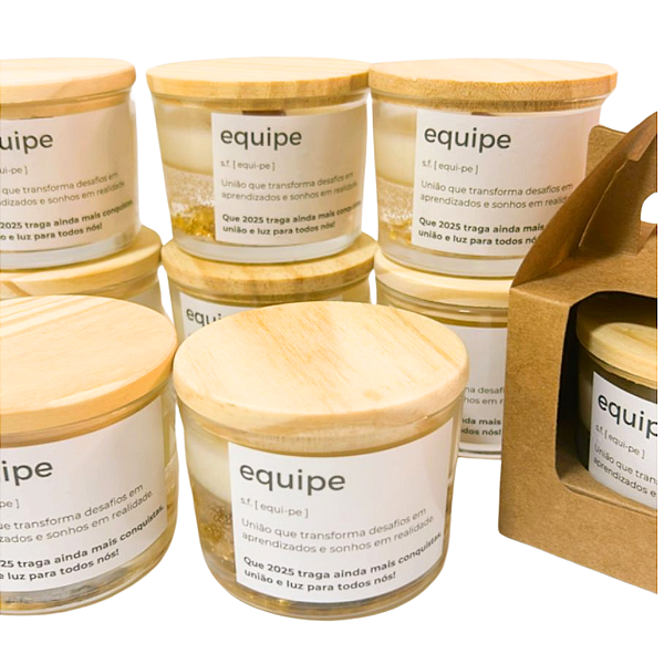 Lembrancinha, Vela Personalizada 110g