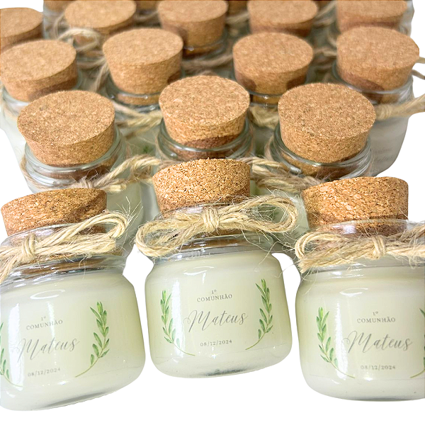 Lembrancinha, Vela Personalizada 40g