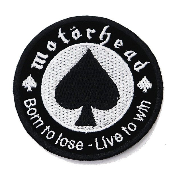 Patch Bordado Banda Motorhead 8x8cm