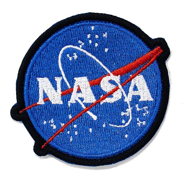 Patch Bordado Militar NASA 7x6,5cm