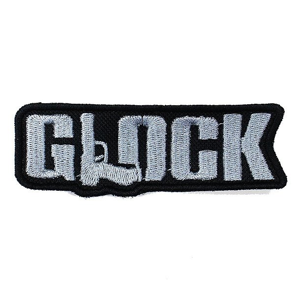 Patch Bordado Militar Glock 10x7,5cm