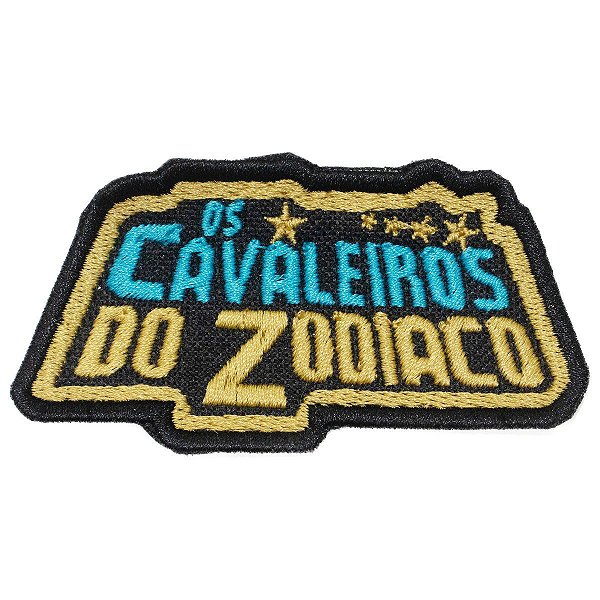 Patch Bordado Cartoon Os Cavaleiros do Zodiaco 8x5cm