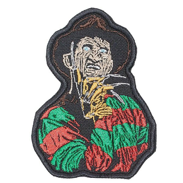 Patch Bordado Cartoon Freddie Krueger 10x7cm