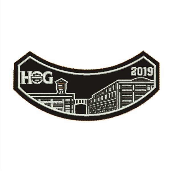 Patch Bordado HOG 2019