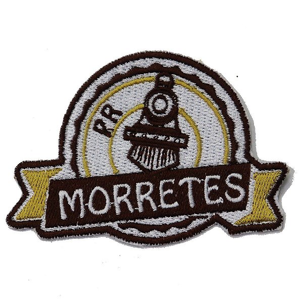 Patch Bordado Rota Morretes - PR 6x8cm