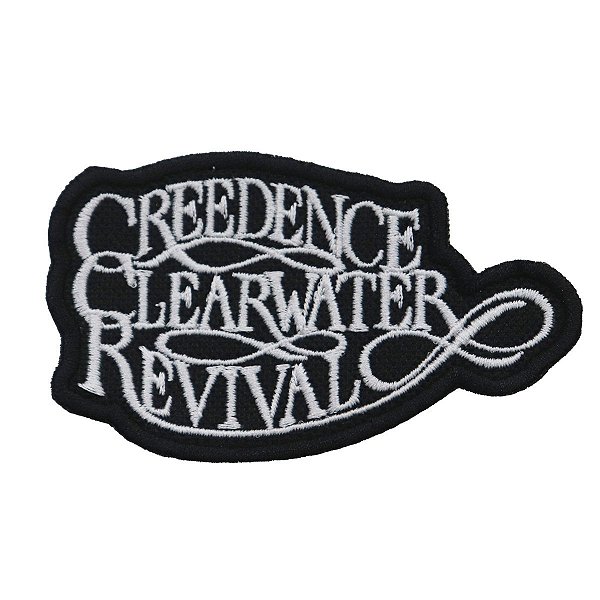 Patch Bordado Banda Creedence Clearwater Revival 5x9cm