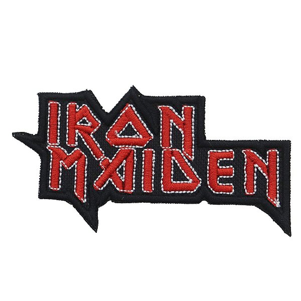 Patch Bordado Banda Iron Maiden 5x10cm